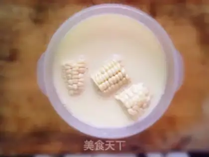 Make Milky corn step 2