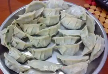 Make Fried dumplings step 2