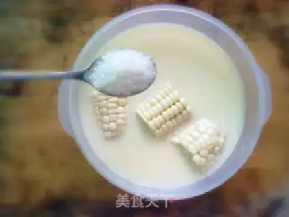 Make Milky corn step 3
