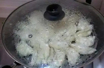 Make Fried dumplings step 3