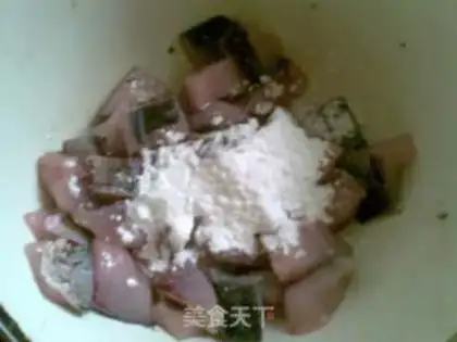 Make Porridge mushrooms, fried fish step 6