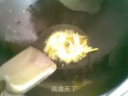 Make Porridge mushrooms, fried fish step 9