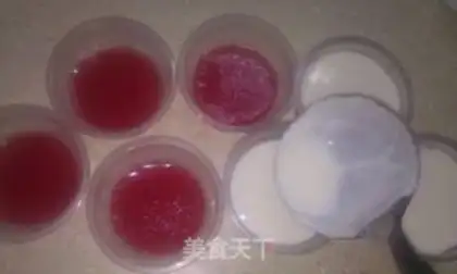 Make Double watermelon cream step 15