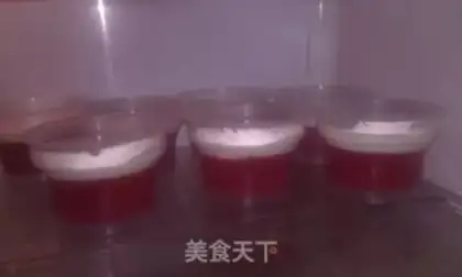 Make Double watermelon cream step 17