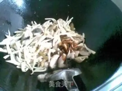 Make Porridge mushrooms, fried fish step 12
