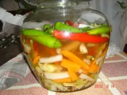 Make Sichuan pickles step 5