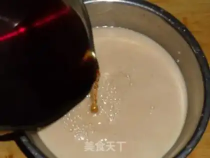 Make Pearl milk tea step 3