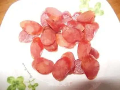 Make Autumn fried sausage step 4