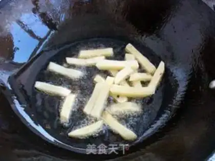 Make French fries step 4