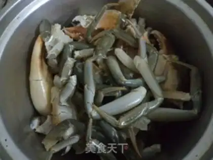 Make Spicy crabs step 2