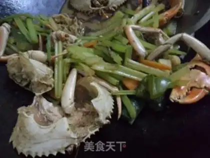Make Spicy crabs step 10