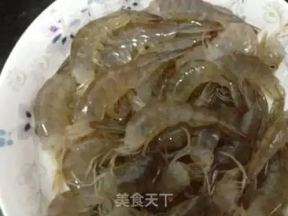Make Steam shrimp step 1