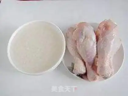 Make A greasy rice chicken step 0