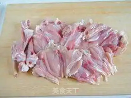 Make A greasy rice chicken step 2