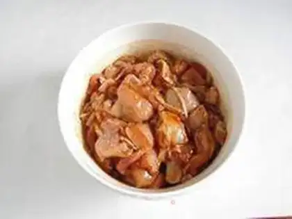 Make A greasy rice chicken step 4