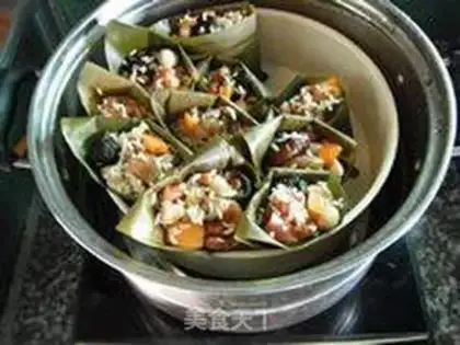 Make A greasy rice chicken step 10