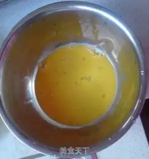 Make Breakfast eggcake step 1