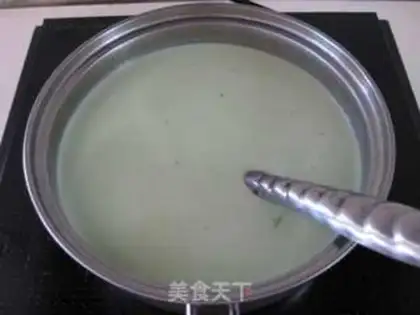 Make Tea pudding step 2