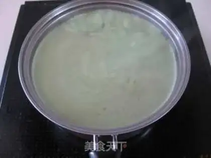 Make Tea pudding step 3
