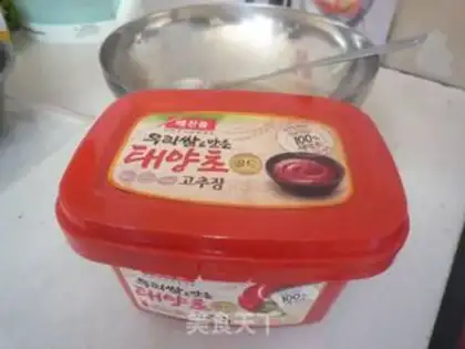 Make Korean rice step 5