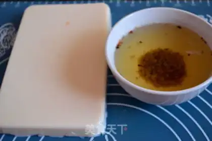 Make Cinnamon almond tofu step 6