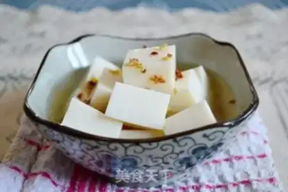 Make Cinnamon almond tofu step 7