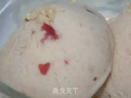 Make rum strawberry ice cream step 23
