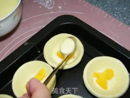 Make Peach omelet step 6