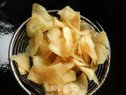Make Homemade chips step 5