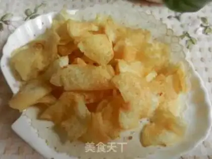 Make Homemade chips step 6