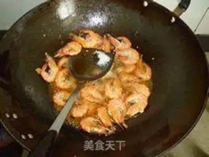Make Red-fried prawn step 7