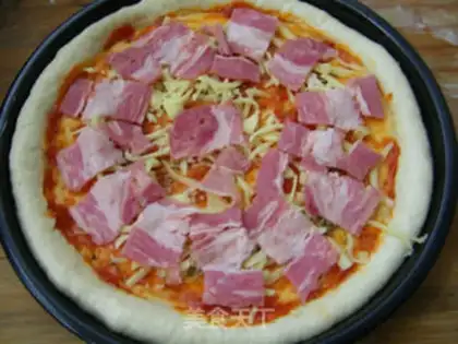 Make Bacon shrimp pizza step 11