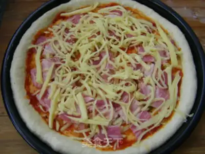 Make Bacon shrimp pizza step 12