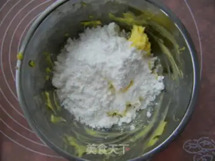 Make Vanilla cookies step 1