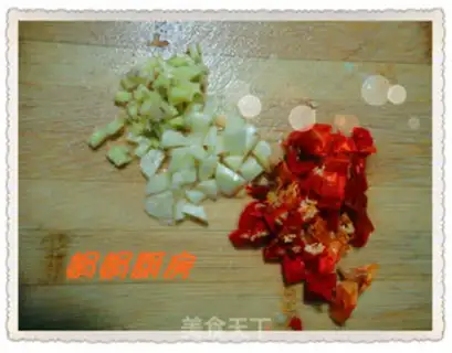 Make Snow pickles for ducks step 1