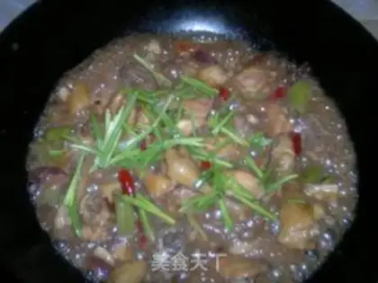 Make Xinjiang chicken step 5