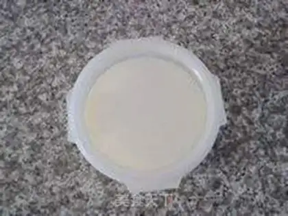 Make Vanilla blueberry ice cream step 16