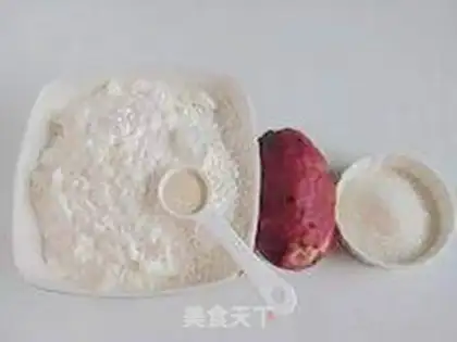 Make Coconut-milk potato bag step 0