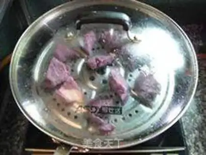 Make Coconut-milk potato bag step 1