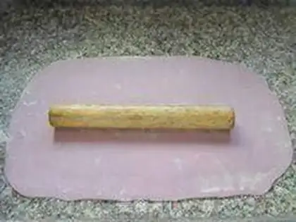Make Coconut-milk potato bag step 10