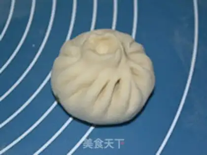 Make Bean-fruit buns step 8