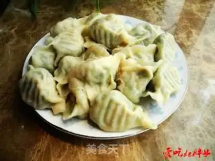 Make Cream and pork dumplings step 15