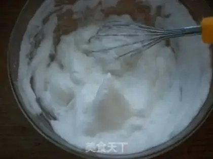 Make Red bean chocolate cake step 2