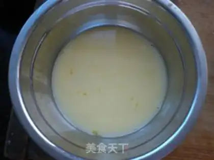 Make Red bean chocolate cake step 3