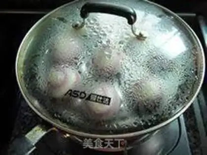 Make Coconut-milk potato bag step 18