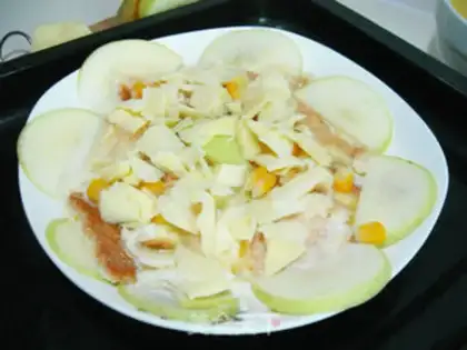Make Apple pudding step 3