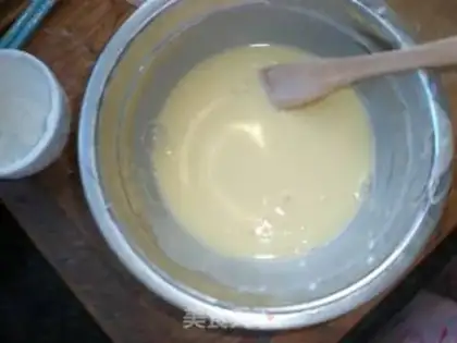 Make Red bean chocolate cake step 4