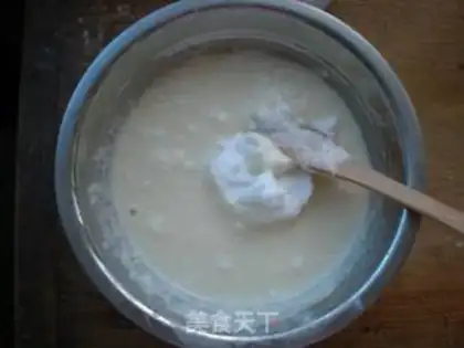 Make Red bean chocolate cake step 5