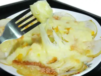 Make Apple pudding step 5