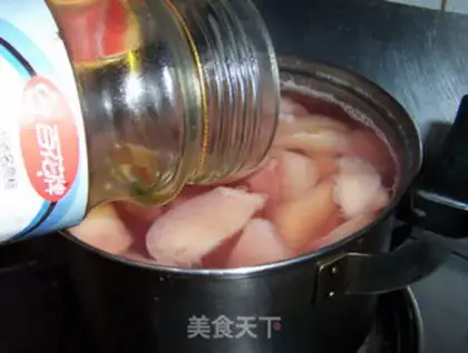 Make Peach candy step 6